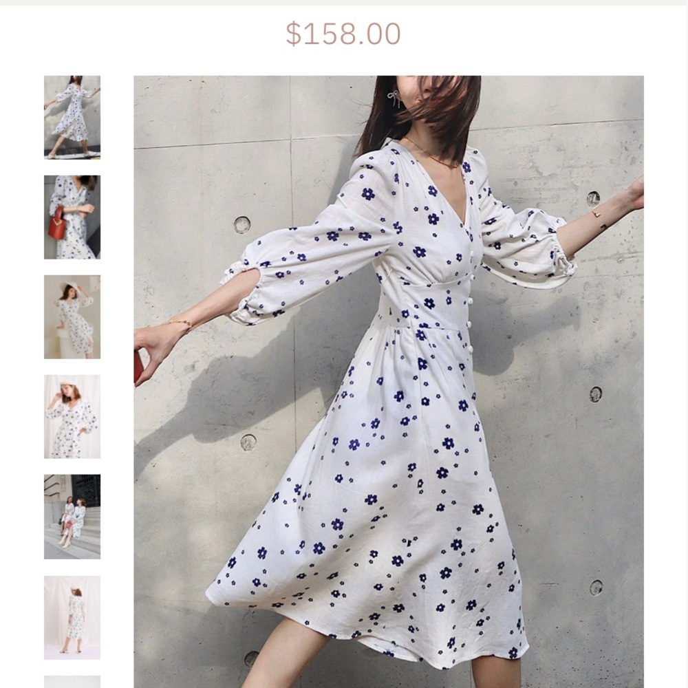 Petite Studio floral dress